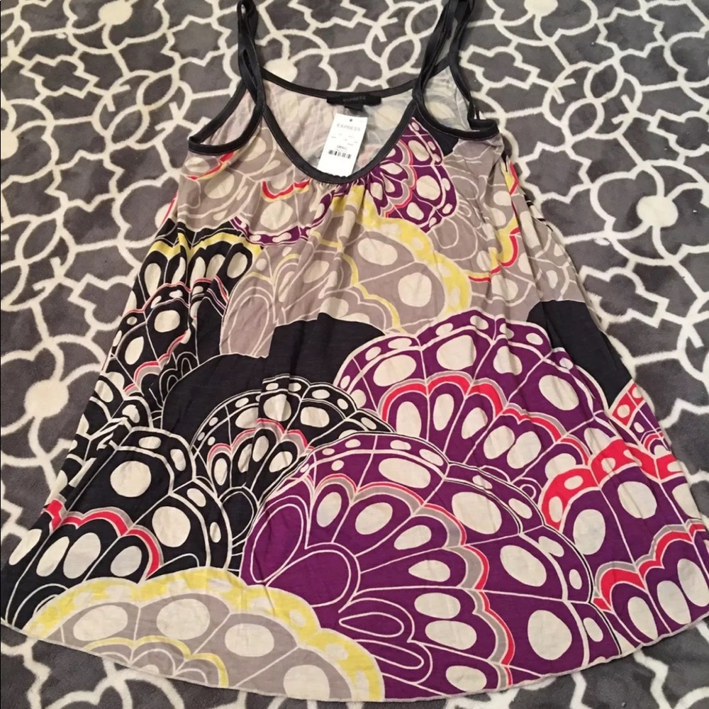 Women’s Express rayon tank Sz s NWT